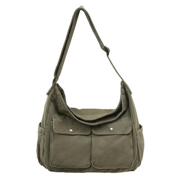 Messenger Bag Hobo Crossbody Bags Canvas Bag Crossbody Tote Bag :') - Picture 1 of 6